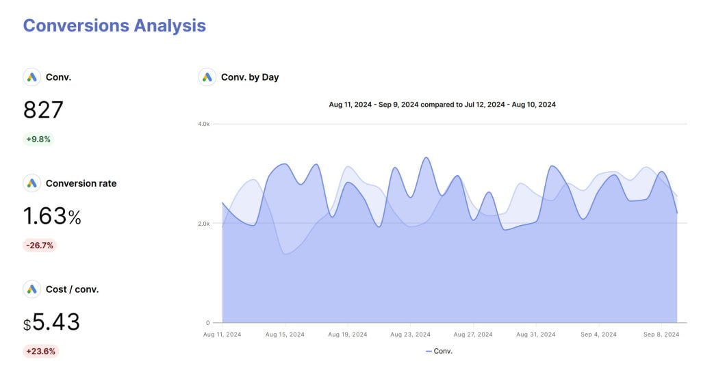 Google Ads report 3