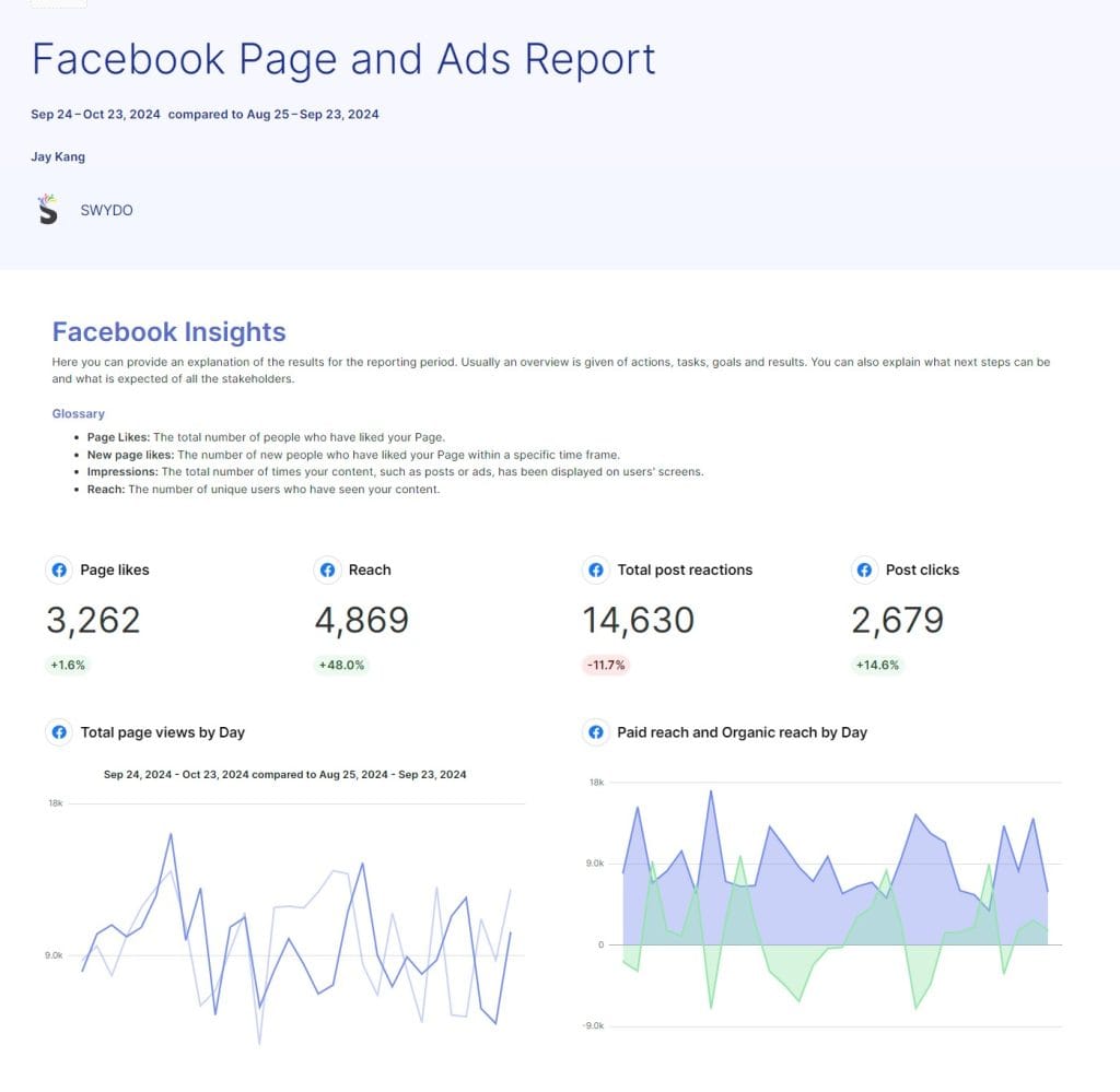 Facebook Page and Ads Report 10 24 2024 12 27 PM